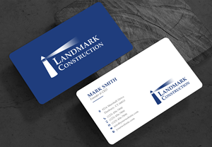 Business Card Design by Sun Moon Graphic Designer for Landmark Construction | Design: #33042807