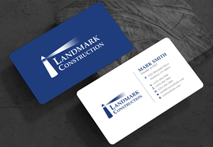 Business Card Design by Sun Moon Graphic Designer for Landmark Construction | Design: #33042810