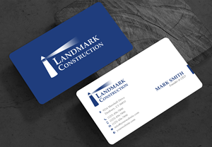 Business Card Design by Sun Moon Graphic Designer for Landmark Construction | Design: #33042811