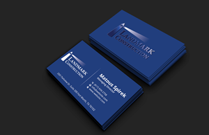 Diseño de Tarjeta de Presentación por DesignerShahadat para Landmark Construction | Diseño: #33046468