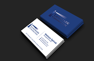 Diseño de Tarjeta de Presentación por DesignerShahadat para Landmark Construction | Diseño: #33046471
