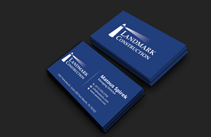 Diseño de Tarjeta de Presentación por DesignerShahadat para Landmark Construction | Diseño: #33046479