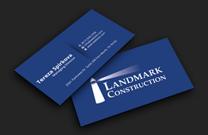 Diseño de Tarjeta de Presentación por DesignerShahadat para Landmark Construction | Diseño: #33048931