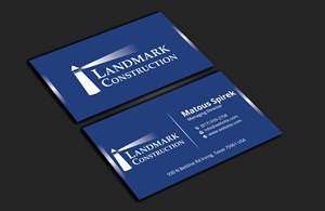 Diseño de Tarjeta de Presentación por DesignerShahadat para Landmark Construction | Diseño: #33049006