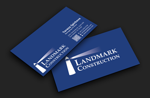 Business Card Design by DesignerShahadat for Landmark Construction | Design: #33049331