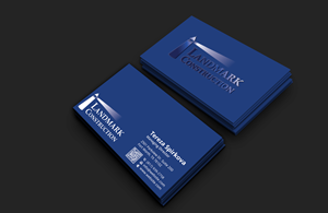 Business Card Design by DesignerShahadat for Landmark Construction | Design: #33049332