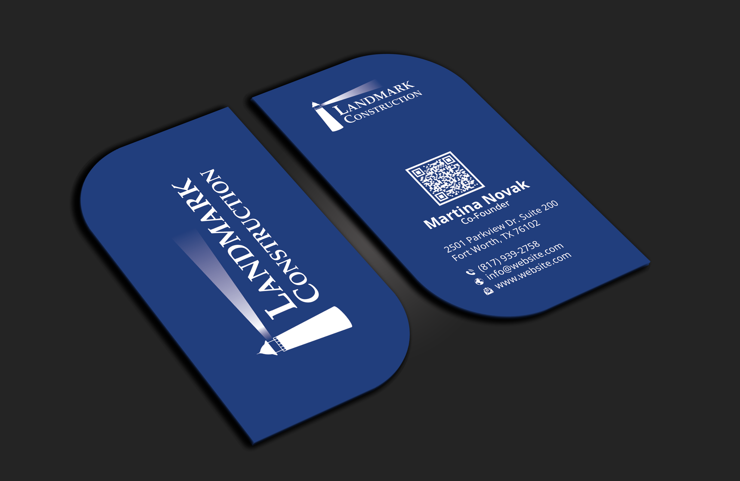 Diseño de Tarjeta de Presentación por DesignerShahadat para Landmark Construction | Diseño #33049503