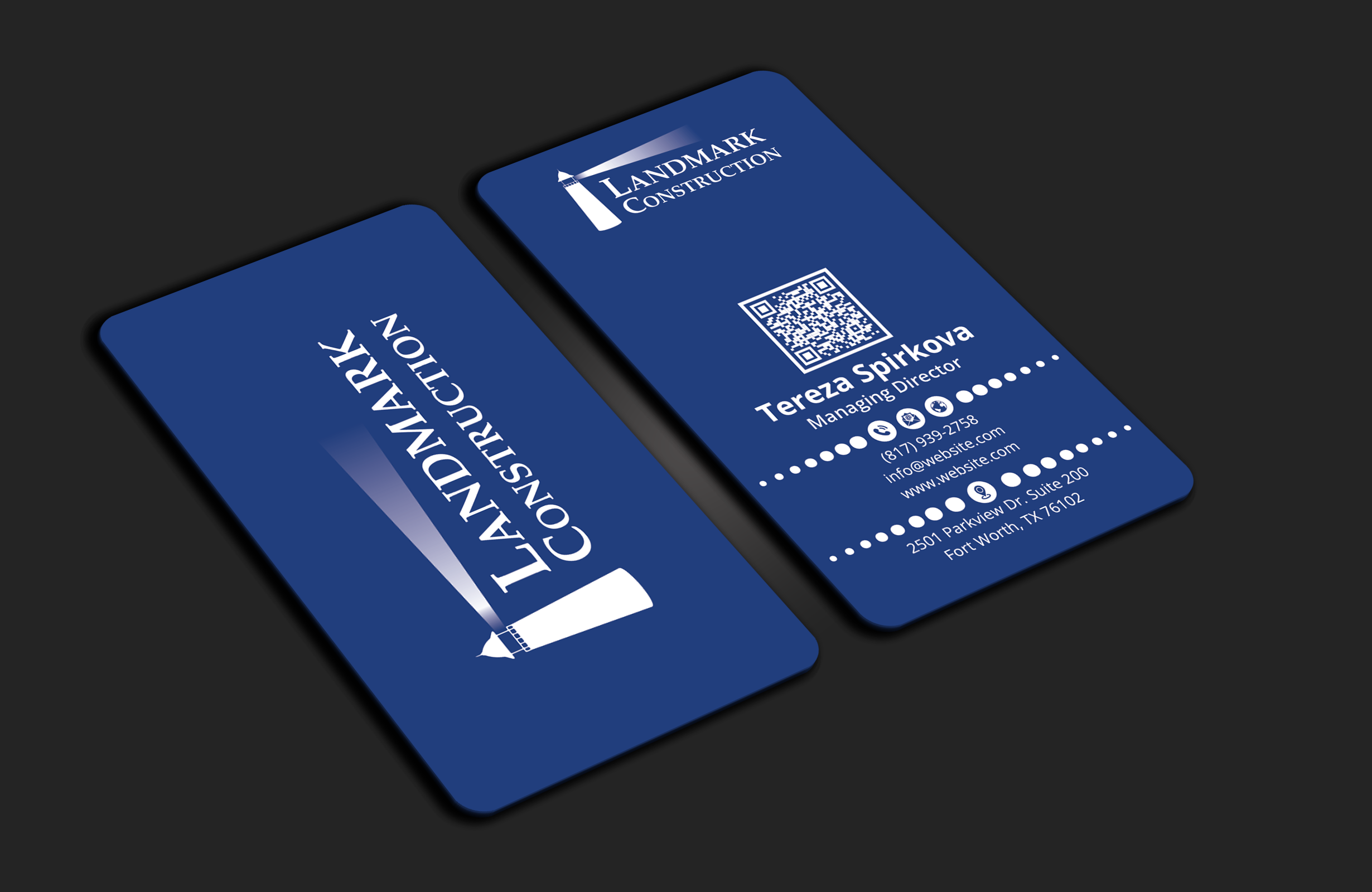 Diseño de Tarjeta de Presentación por DesignerShahadat para Landmark Construction | Diseño #33049504