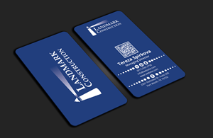 Business Card Design by DesignerShahadat for Landmark Construction | Design: #33049504