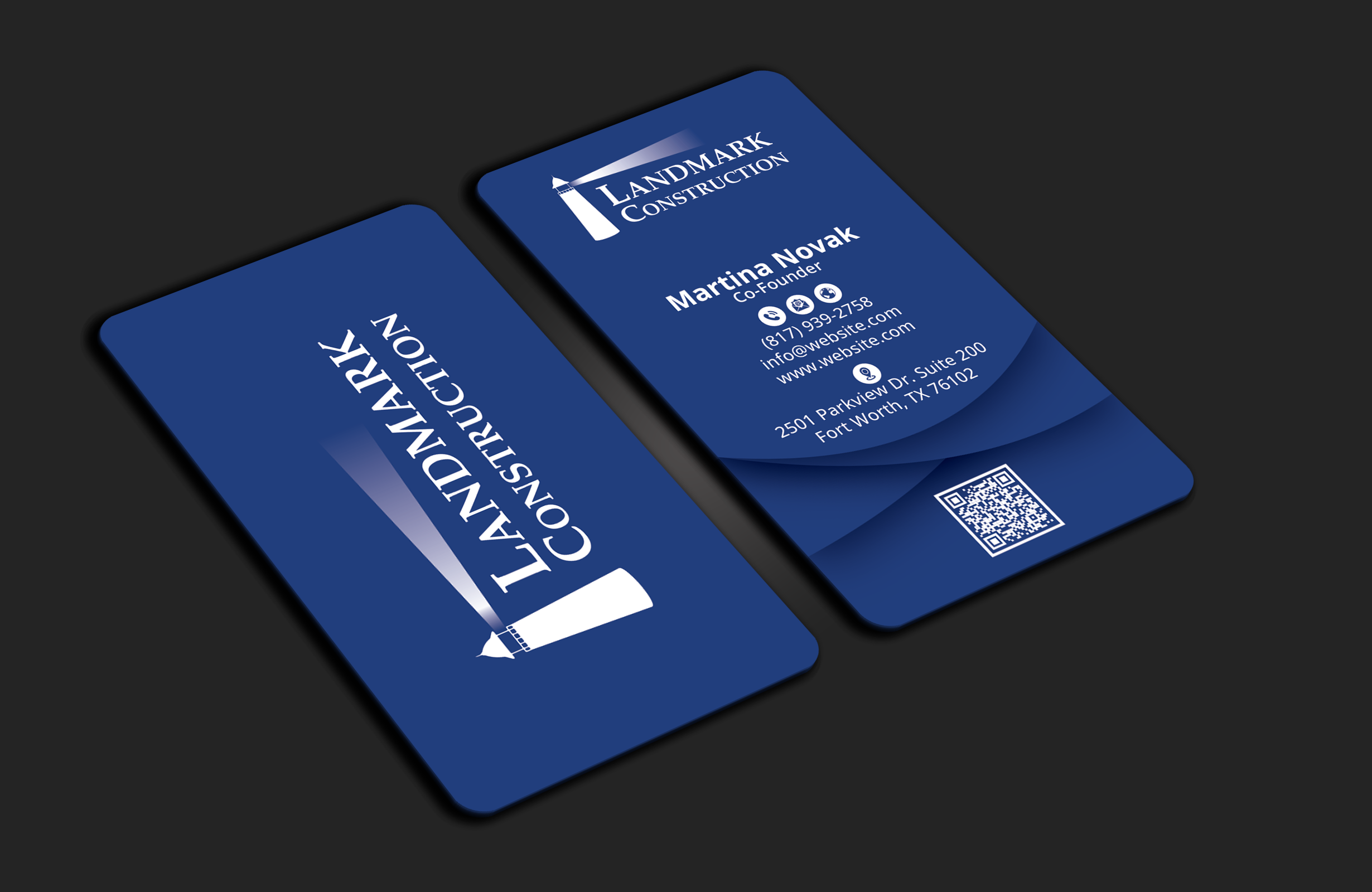 Diseño de Tarjeta de Presentación por DesignerShahadat para Landmark Construction | Diseño #33049505