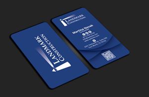Business Card Design by DesignerShahadat for Landmark Construction | Design: #33049505