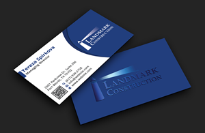 Business Card Design by DesignerShahadat for Landmark Construction | Design: #33049509