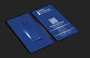 Business Card Design by DesignerShahadat for Landmark Construction | Design: #33049511
