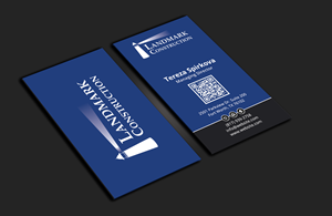 Business Card Design by DesignerShahadat for Landmark Construction | Design: #33049598