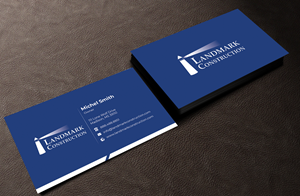 Business Card Design by Innovative Graphix for Landmark Construction | Design: #33047030
