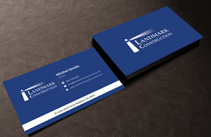 Business Card Design by Innovative Graphix for Landmark Construction | Design: #33047059