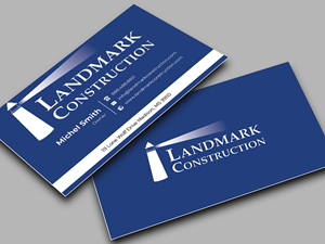 Business Card Design by Innovative Graphix for Landmark Construction | Design: #33047079