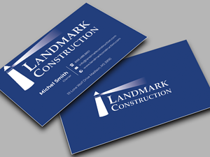 Business Card Design by Innovative Graphix for Landmark Construction | Design: #33047102