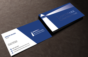 Business Card Design by Innovative Graphix for Landmark Construction | Design: #33047829