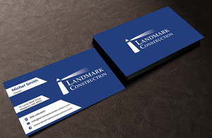 Business Card Design by Innovative Graphix for Landmark Construction | Design: #33047830