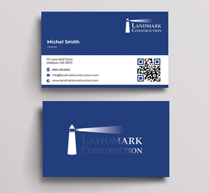 Business Card Design by Innovative Graphix for Landmark Construction | Design: #33047836