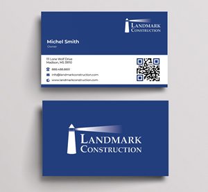 Business Card Design by Innovative Graphix for Landmark Construction | Design: #33047837