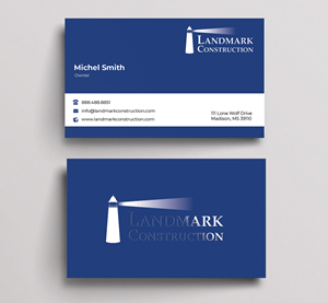 Business Card Design by Innovative Graphix for Landmark Construction | Design: #33047845