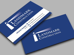 Business Card Design by Innovative Graphix for Landmark Construction | Design: #33047899