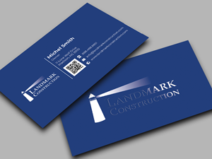 Business Card Design by Innovative Graphix for Landmark Construction | Design: #33047904