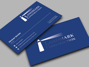 Business Card Design by Innovative Graphix for Landmark Construction | Design: #33047933