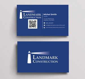 Business Card Design by Innovative Graphix for Landmark Construction | Design: #33047934