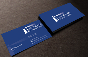 Business Card Design by Innovative Graphix for Landmark Construction | Design: #33047974