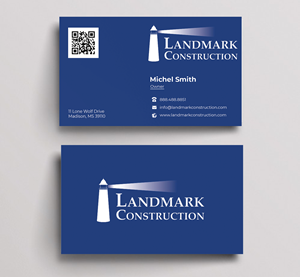 Diseño de Tarjeta de Presentación por Innovative Graphix para Landmark Construction | Diseño: #33047992