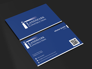 Diseño de Tarjeta de Presentación por Innovative Graphix para Landmark Construction | Diseño: #33048031