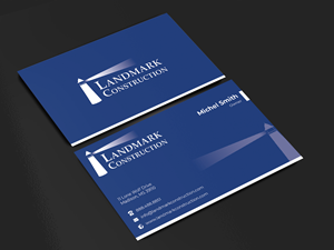 Diseño de Tarjeta de Presentación por Innovative Graphix para Landmark Construction | Diseño: #33048048