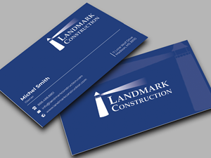 Diseño de Tarjeta de Presentación por Innovative Graphix para Landmark Construction | Diseño: #33048647