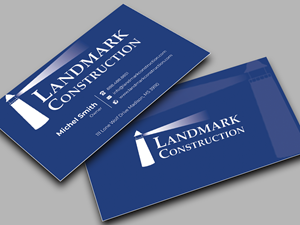 Diseño de Tarjeta de Presentación por Innovative Graphix para Landmark Construction | Diseño: #33048648