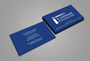 Business Card Design by Creations Box 2015 for Landmark Construction | Design: #33043086