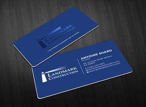 Business Card Design by Tripti Ranjan Gain for Landmark Construction | Design: #33043997