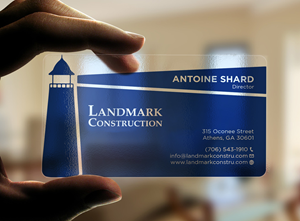 Business Card Design by Tripti Ranjan Gain for Landmark Construction | Design: #33044044