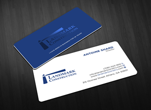 Business Card Design by Tripti Ranjan Gain for Landmark Construction | Design: #33044065