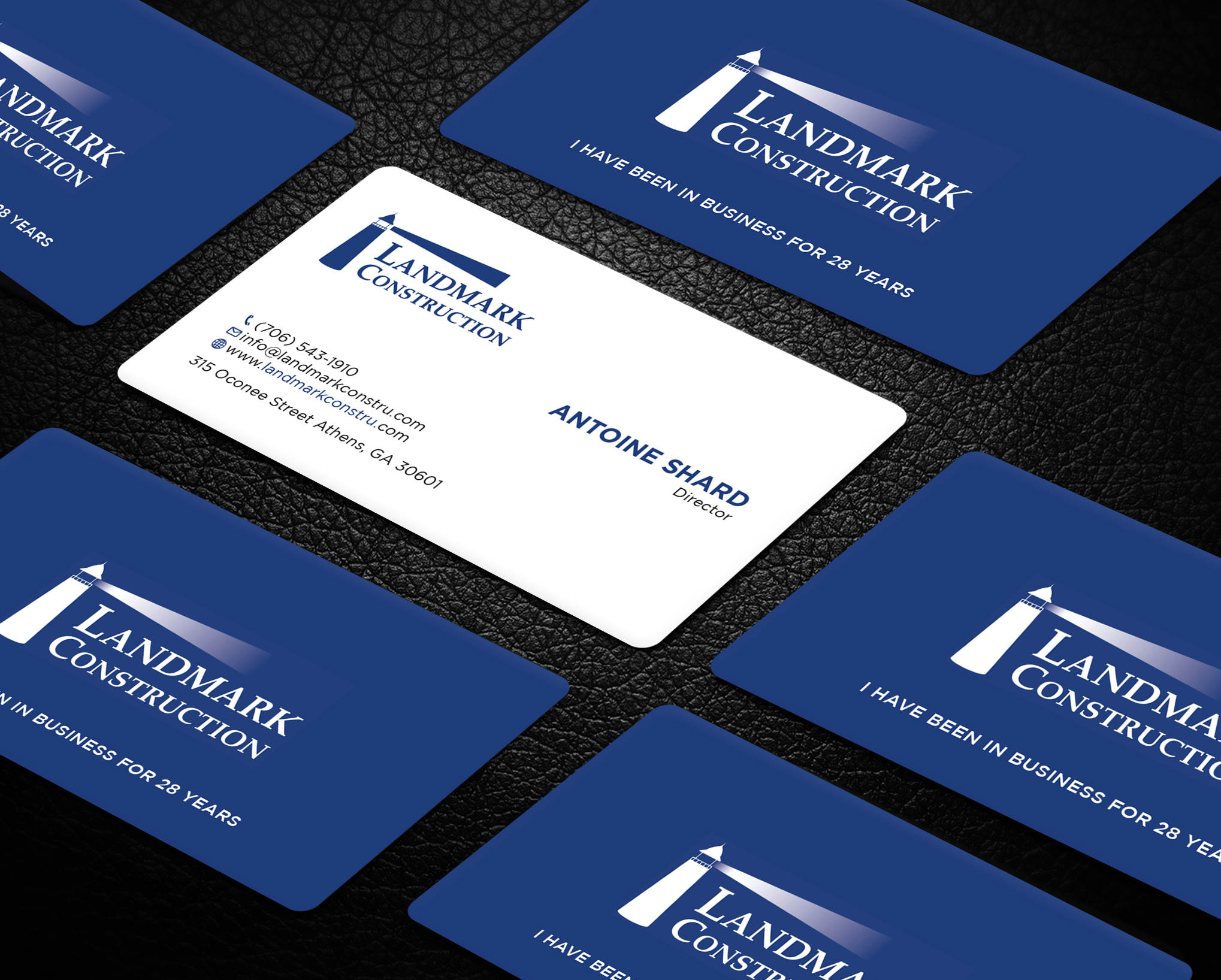 Business Card Design by Tripti Ranjan Gain for Landmark Construction | Design #33044068