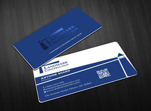 Business Card Design by Tripti Ranjan Gain for Landmark Construction | Design: #33044071