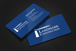 Business Card Design by Uttom 2 for Landmark Construction | Design: #33042701