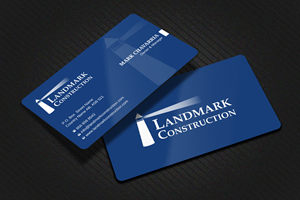 Business Card Design by Uttom 2 for Landmark Construction | Design: #33042917