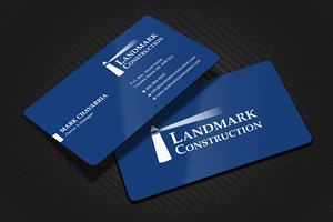 Business Card Design by Uttom 2 for Landmark Construction | Design: #33042918