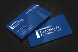 Business Card Design by Uttom 2 for Landmark Construction | Design: #33042923