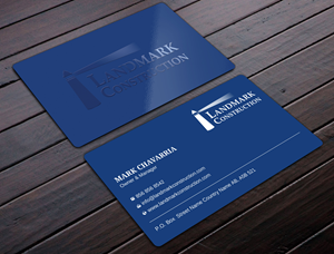 Diseño de Tarjeta de Presentación por Uttom 2 para Landmark Construction | Diseño: #33043037