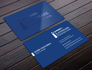 Diseño de Tarjeta de Presentación por Uttom 2 para Landmark Construction | Diseño: #33043038
