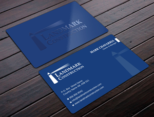 Diseño de Tarjeta de Presentación por Uttom 2 para Landmark Construction | Diseño: #33043039